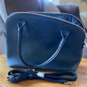 A New Day cross body black purse with with optional shoulder strap